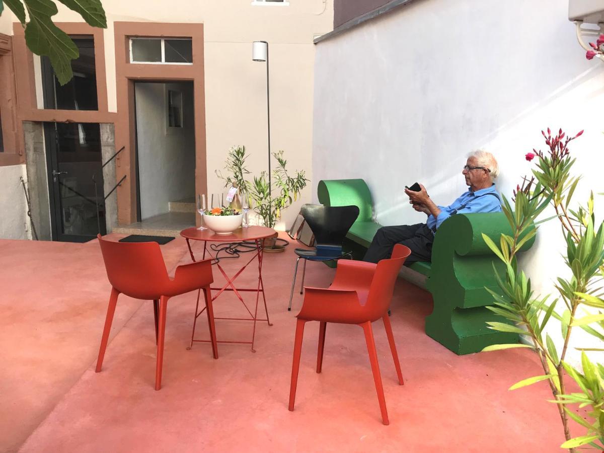 Boutique-Ferienwohnung Im Alten Weinhaus Moser กรุนชตัดท์ ภายนอก รูปภาพ